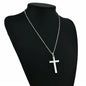 New Religion Christian Simple Necklace for Women Men Virgin Mary Jesus Cross Pendant Chains Fashion Jewelry